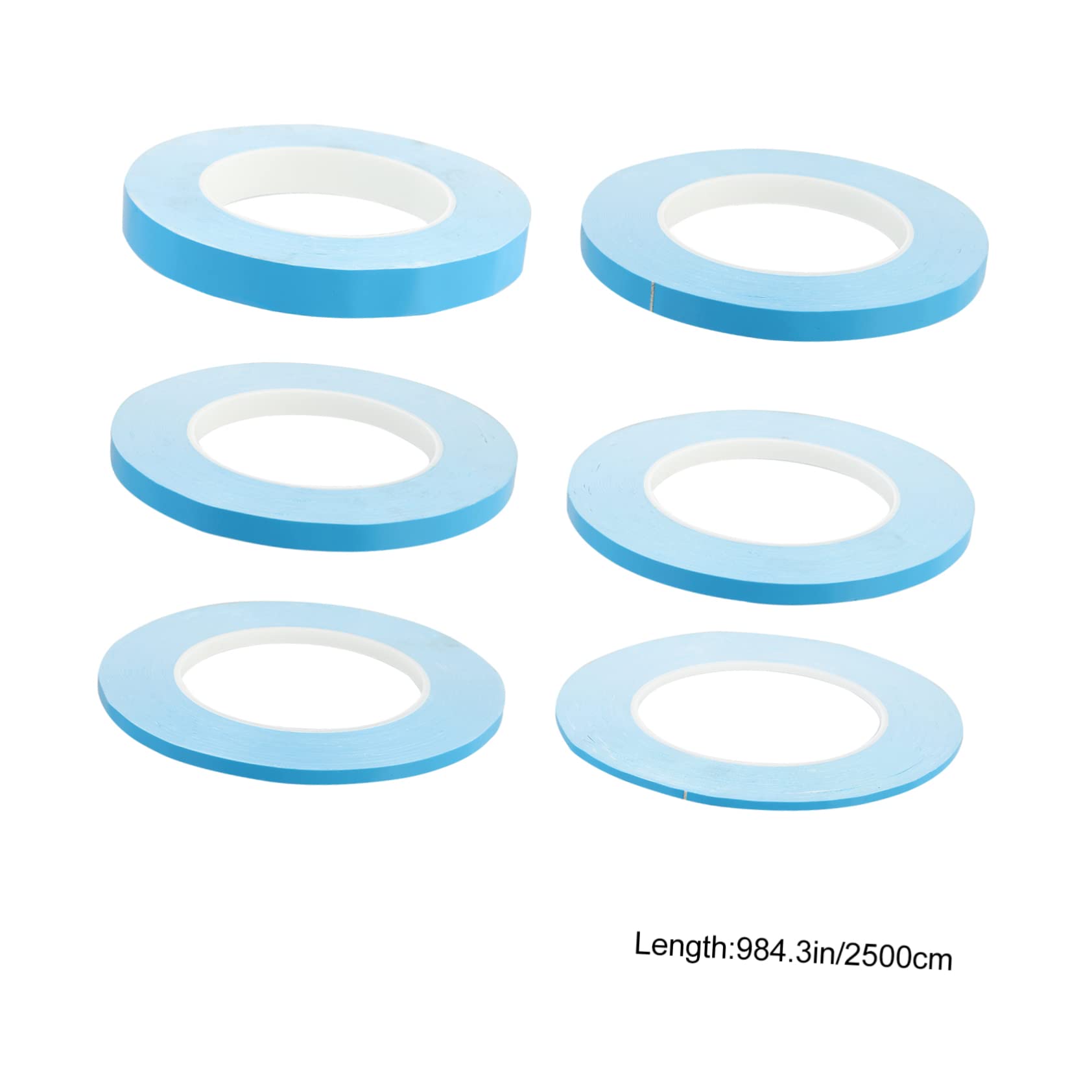 Uonlytech 6rotoli Nastro Adesivo Biadesivo Per Pannelli Luminosi Led Nastro Per Pannelli Materiale Qualità Durevole e