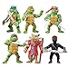 wopin 6 PCS Mutant Ninja Turtle Cake Topper Decoration Mutant Ninja Turtle Cake Topper Happy Birthday Cake Topper Kit Décoration Cupcake Torta Topper con per Bambino Festa di Compleanno Decorazione