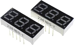 Reland Sun 5pcs 7 segment 0.28 in Common Anode 3 Bit digital Tube 0.28