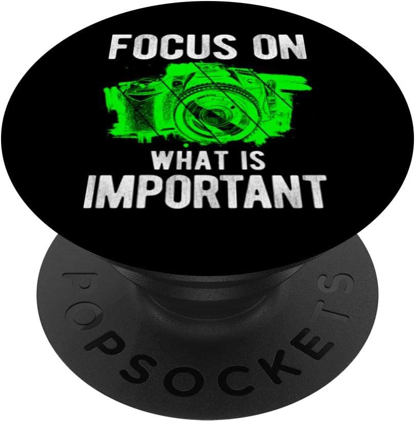 Photographer Gift Camera Photography Photos Camera Gift PopSockets Standard PopGrip