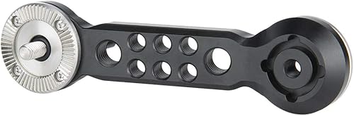 Miniatura 5 de NICEYRIG Brazo de extensión de roseta para ARRI estándar M6 montaje de rosca aplicable para el sistema de soporte de plataforma de hombro pesado de