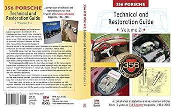 Paperback 356 Porsche Technical and Restoration Guide, Vol. 2 Book