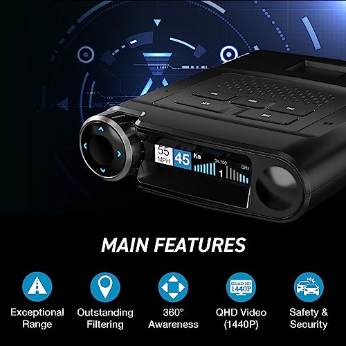 Escort MAXcam 360c Radar Detector and Dash Camera - Image 2