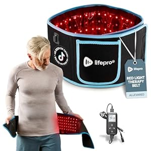 Lifepro Red Light Therapy Belt – Near Infrared Light Therapy & Red Light Therapy for Body, Relaxing Muscle, Inflammation, Improve Circulation – Infrared Therapy or Infrared Light Therapy Device