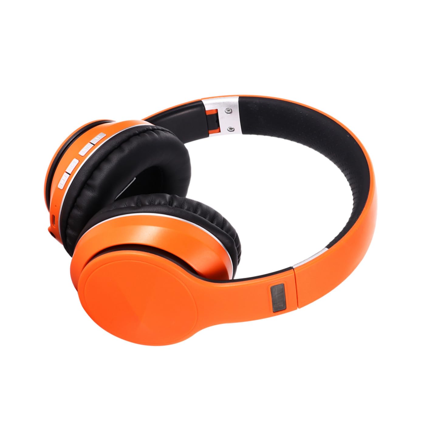 Cuffie da Gioco Wireless Pieghevoli Arancioni, Driver 40mm Abs | Connessione Wireless 5.0, Impedenza 32 Ohm, Fascia Regolabile, Padiglioni Traspiranti, Batteria 250 Mah