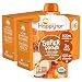 Happy Tot Organics Super Foods, Apples, Sweet Potatoes, Carrots & Cinnamon + Super Chia, 4.22 Ounce (Pack of 16)