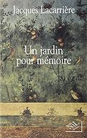 Un jardin pour mémoire 2841111296 Book Cover