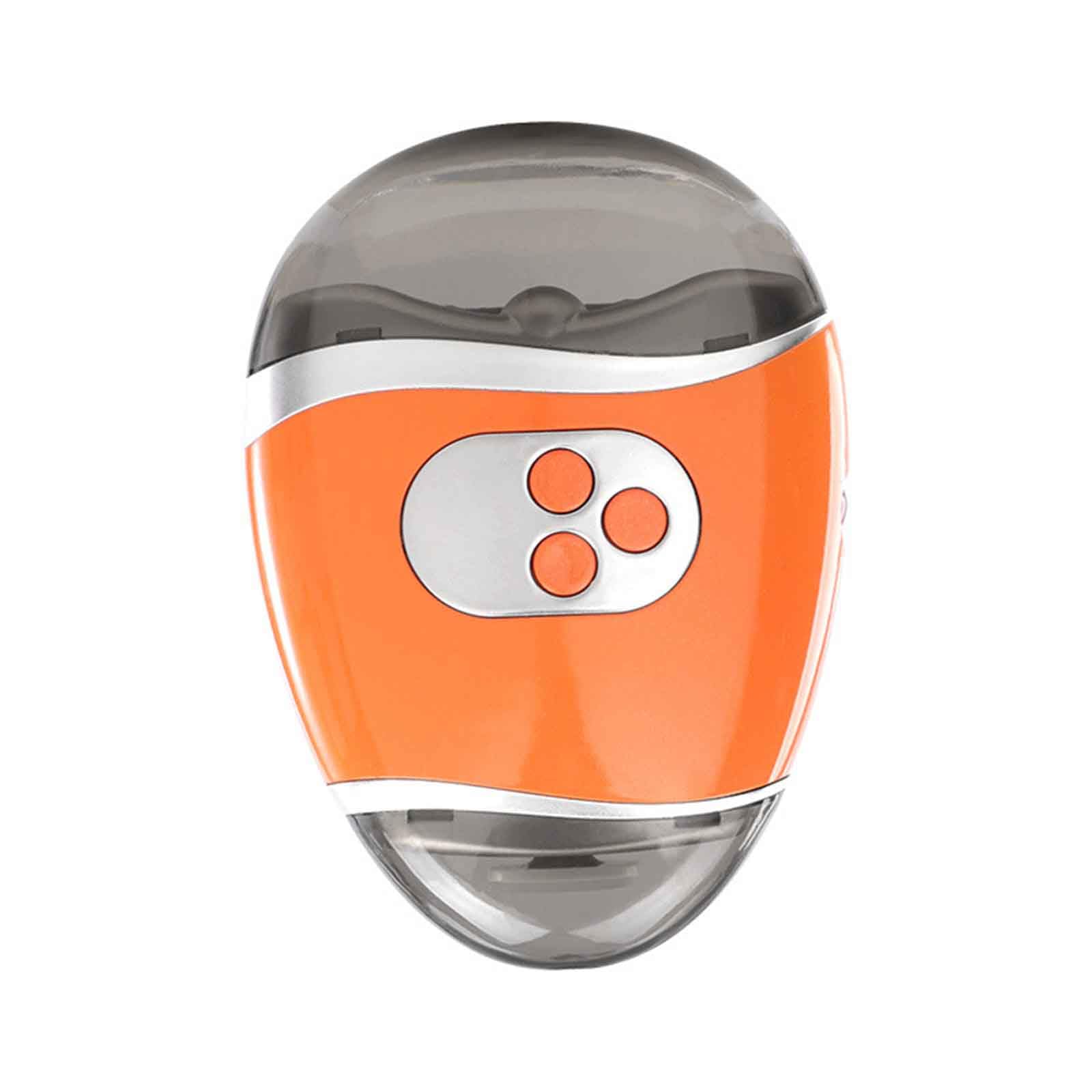 Alicate cortauñas Electrico Adultos Nail cutter Corta uñas adulto Profesional Uñas gruesas Automático Lima De Uñas Multifuncional Recargable Silencioso (Orange,7.4x10.4cm)