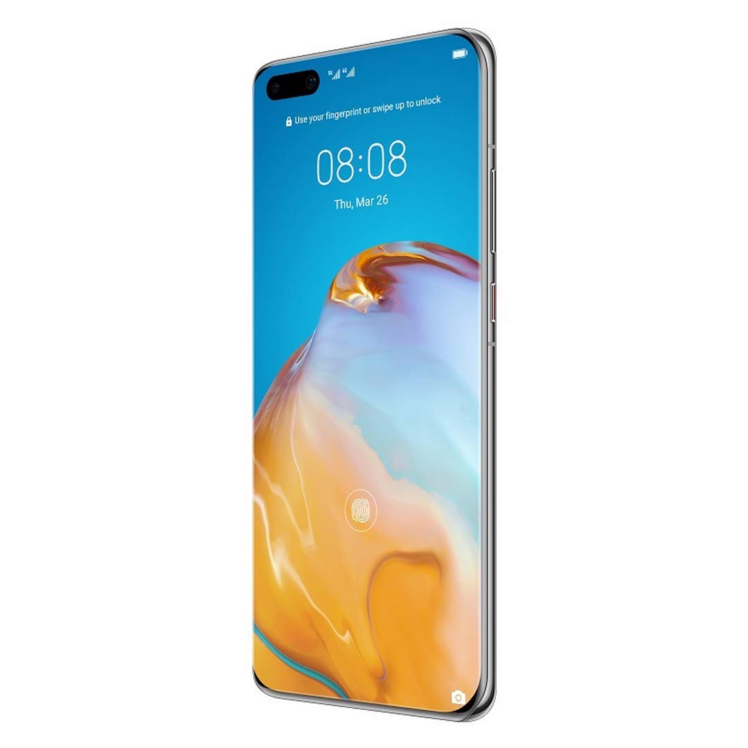 Huawei P40 Pro Single SIM and E-SIM - 256GB, 8GB RAM, 5G - Silver