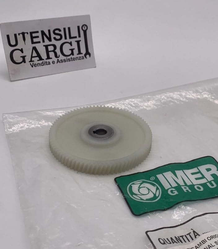 INGRANAGGIO Z81 IN NYLON PER BETONIERA IMER MINIBETA 2P - ROLLBETA - RIOBETA - MINUTEMAN 2P - WHEELMAN