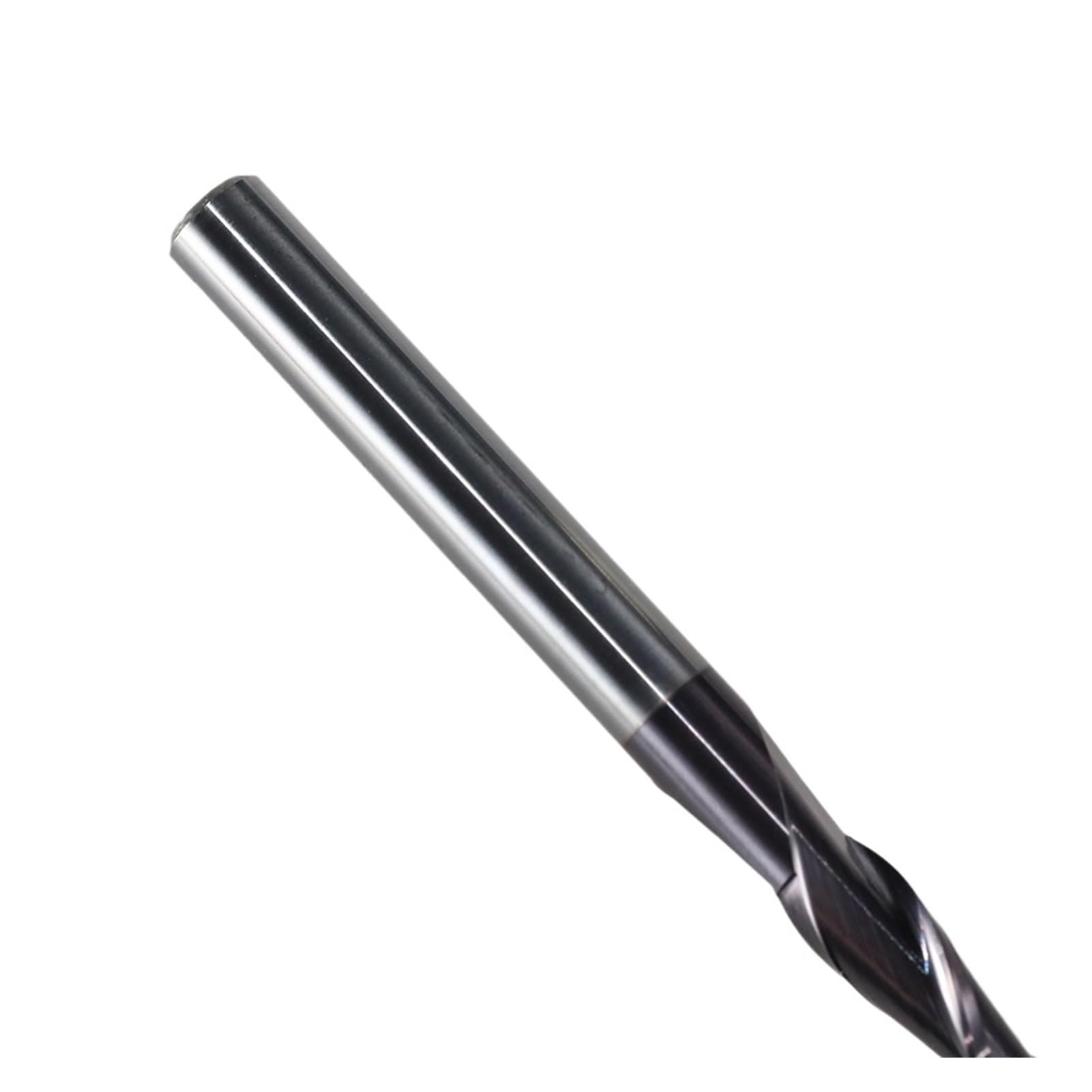 Fresa CNC 4 unids/lote carburo sólido tamaño en pulgadas 3.175mm punta de bola fresa cónica fresa CNC cortador de metal cónico(4PCS-D3.175-HSi)