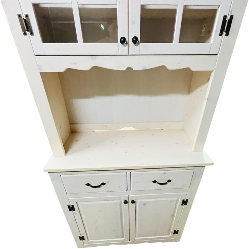 食器棚 幅90cm カップボード レンジ台 北欧風 Face ( キッチン 食器棚 幅90cm カップボード レンジ台 北欧風 Face ( キッチン