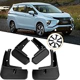 Wheel Tire Mud Flaps Splash Guards Compatible with Mitsubishi Xpander 2021, 4pcs Automotive Fender F