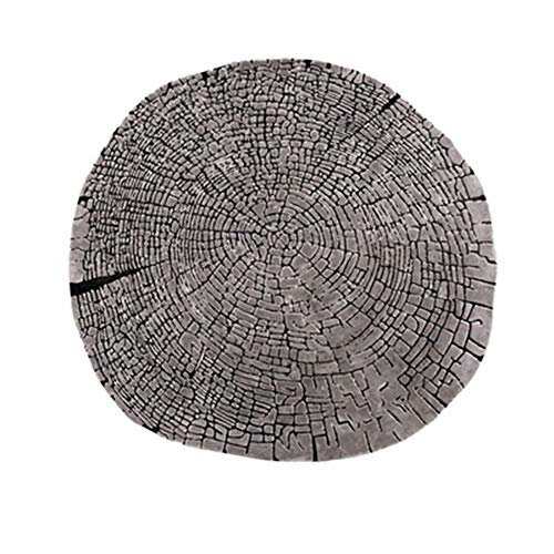 Alfombra para mesa de centro y salón familiar MU Inicio gris 3D