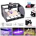 7W Láser Actualizado CNC 3018 Pro-M GRBL Controlar DIY Máquina de Grabado...