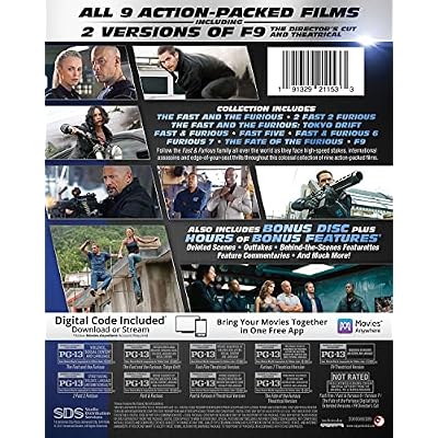 Fast & Furious: 9-Movie Collection