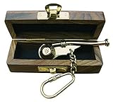 Material: Messing /Kupfer, funktionstüchtig* (siehe Produktbeschreibung), In der Holzbox