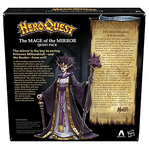 Heroquest The Mage Of The Mirror Quest Pack, Roleplaying Game For Ages 14+, Requires Heroquest Game System To Play #TOP3