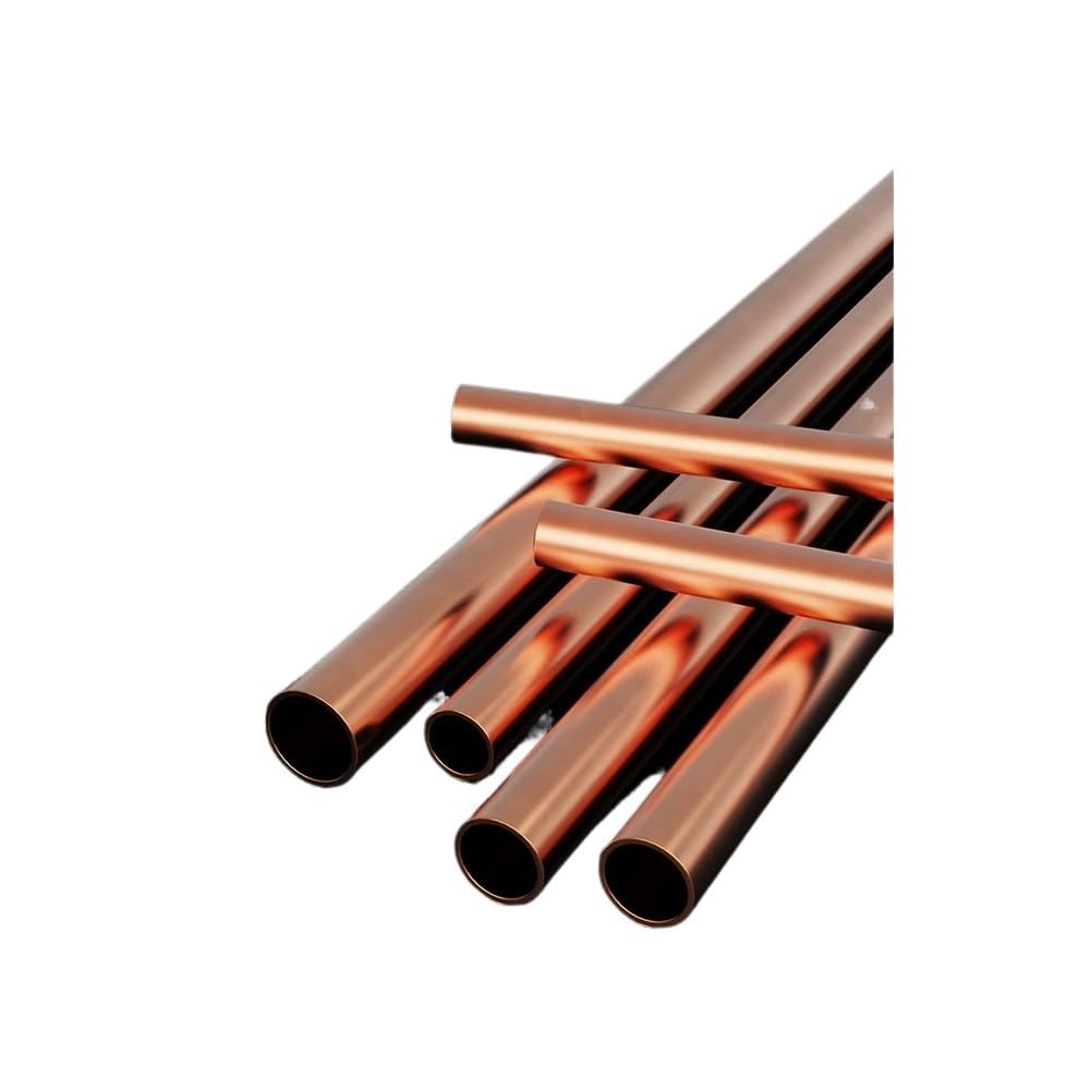 Tubo de cobre micro T2 de 100 mm de longitud, diámetro exterior de 45-70 mm, espesor de pared de 10 mm (hueco de pared delgada, recto y rígido) for bricolaje doméstico.(60x10x100mm 1PCS)