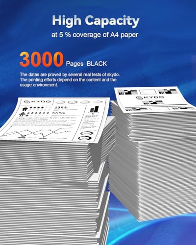 Image of Skydo TN920 Toner Cartridge for TN920XL TN920UXXL TN-920 TN 920 Work for HL-L6210DW HL-L6210DWT MFC-L6810DW HL-L5210DW HL-L5210DWT HL-L5210DN Printer - Print up to 3,000 Pages