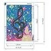 WEIYP Diamond Painting Kits for Adults, DIY 5D Round Full Drill Art 5D Full Drill DIY Art Crafts Canvas for Home Wall Decoration Wonderful Musical Note 13.8 x 17.7inch/35 x 45cm