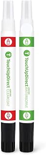 TouchUpDirect WA9567/10/G8G Arctic White Compatible with Chevrolet Exact Match Touch Up Paint Combo - Essential Kit