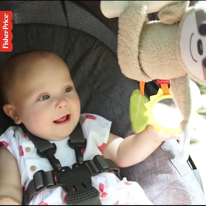 Fisher Price Mon Paresseux D Activites Peluche Bebe A Transporter Ou A Accrocher A La Poussette Boite Fermee Des La Naissance Ghl39 Amazon Fr Jeux Et Jouets