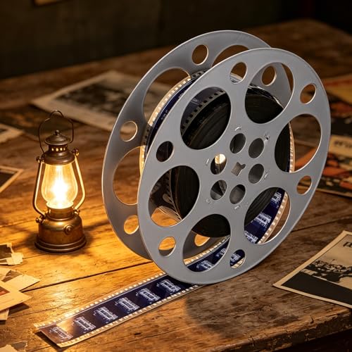 Adorno retro de película antigua de hierro, el regalo ideal para amantes del arte 8