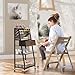 Homsorout 3 Tier Rolling Cart - Metal Utility Cart with Storage Drawer and Wheels, Versatile Art & Craft Organizer for Home, Office, or Studio - Ideal for Storing Brushes, Paints, and Supplies