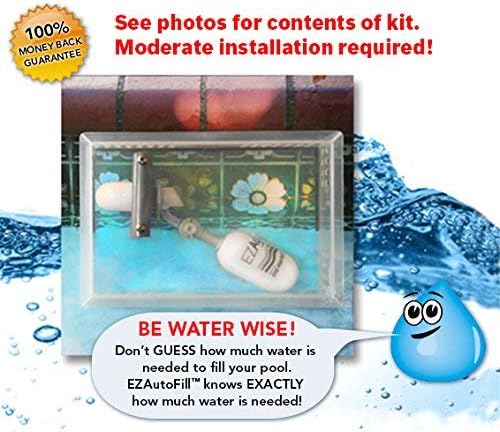 Swimming Pool Auto Fill Valve and Protective Cover The Water Wise Solution!