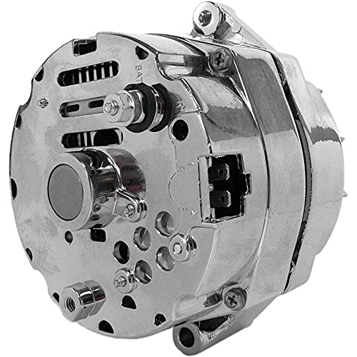 Db Electrical Adr0336-C Alternator Chrome Compatible With/Replacement For Chevrolet General Motors 110 Amp 3-Wire Setup 65, 67-85, Low Cut-In For Higher Charge Rate by DB Electrical - Image 3