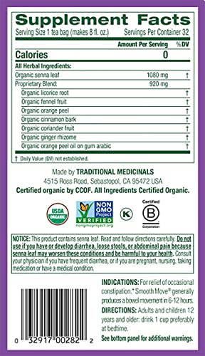 Traditional Medicinals Smooth Move Tea, Original 32 Count (Pack of 2) - Image 6