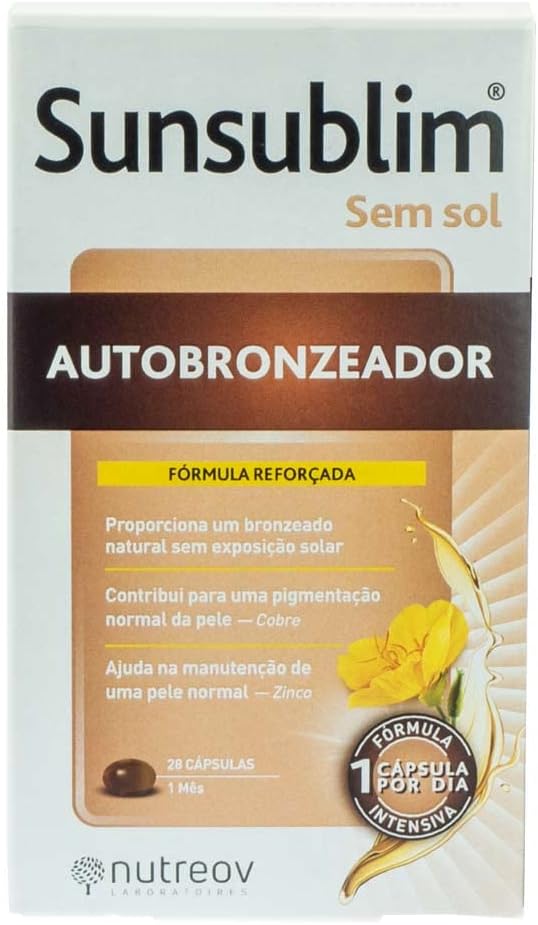 NutreovSunsublim Self-Tanner 28 Gel-Caps