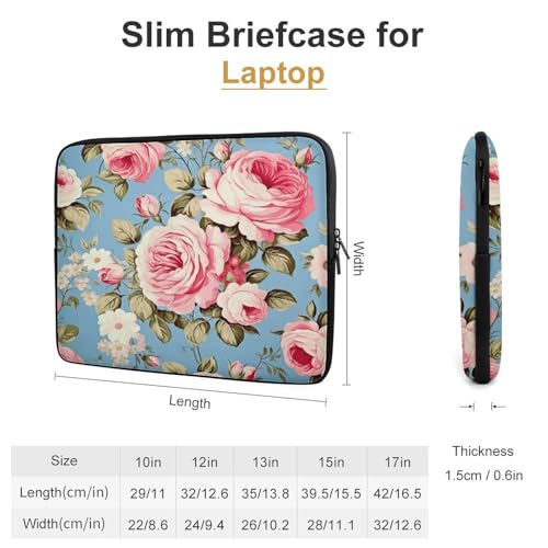 Funda para laptop de 17 pulgadas vintage e impermeable compatible con MacBook Air 2