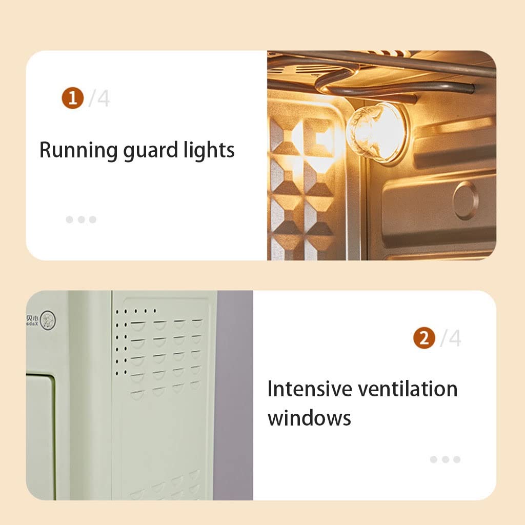 Friggitrice ad aria, forno multifunzione di grande capacità da 18 litri - Forno elettrico domestico, 3 manopole di controllo meccaniche, friggitrice ad aria