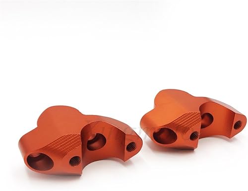 Miniatura 5 de AfterMokit - Extensión de elevación de manillar de repuesto de 1 1/8 pulgadas, abrazaderas extensoras de montaje hacia arriba y hacia atrás para KTM