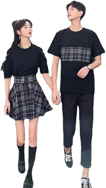 Amazon ジュタオピン ペア Tシャツ カップル 誕生日プレゼント ペアルック カップル T シャツ お揃い tシャツ ペア服 記念日 彼氏 彼女 プレゼント 半袖 T シャツ メンズ 夏服 コーデ ペアルック メンズ カップル 服 ワンピース チェック Tシャツ カットソー Amazon ジュタオピン ペア Tシャツ カップル 誕生日プレゼント ペアルック カップル T シャツ お揃い tシャツ ペア服 記念日 彼氏 彼女 プレゼント 半袖 T シャツ メンズ 夏服 コーデ ペアルック メンズ カップル 服 ワンピース チェック Tシャツ カットソー
