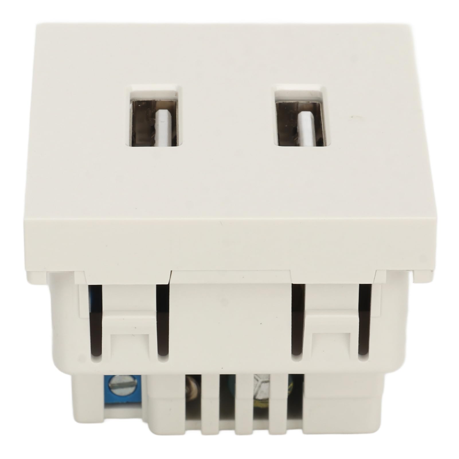 Fdit Prise Murale USB 10W 2 Ports DC5V2A Chargeur Double USB AC110-250V pour Maison Hôtel Camping-car