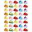 40pcs Mixcolor