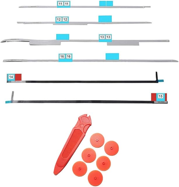 THE TECH DOCTOR Replacement LCD Display Adhesive tape Strips For Apple iMac 27" A1419 (iMac 13,2 late 2012, iMac14,2 late 2013, iMac15,1 Retina 5K Late 2014, Retina 5K Late 2015)