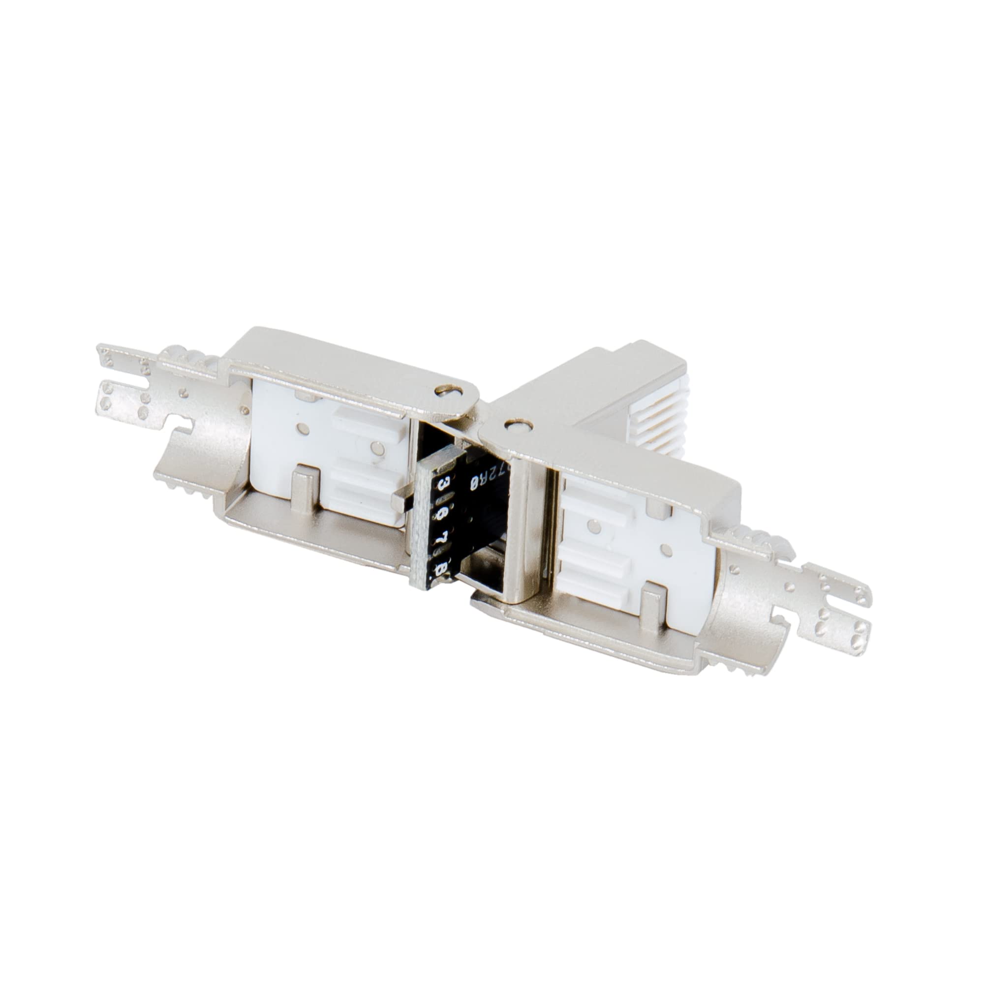 PremiumX 10x wtyczka sieciowa RJ45 Cat8 do kabla instalacyjnego kabel sieciowy kabel krosowy bez narzędzi przyłącze LAN