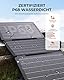30W Solarladegerät, BigBlue Tragbares Solarpanel mit DC-Anschlüssen, Schnellladung 18W USB-C/USB-A QC3.0 Anschlüssen, IP68, Kompatibel mit Handy, Samsung, Tablette, kleinem Powerstation