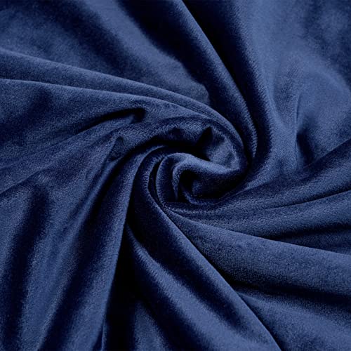 Phf Minky Baby Blanket For Boys Girls Neutral, 40X50 Inches Double Layer Baby Blankets With Dotted Backing, Unisex Receiving Blanket Bed Throws For Newborn, Infant, Babies, Navy&Grey #TOP3