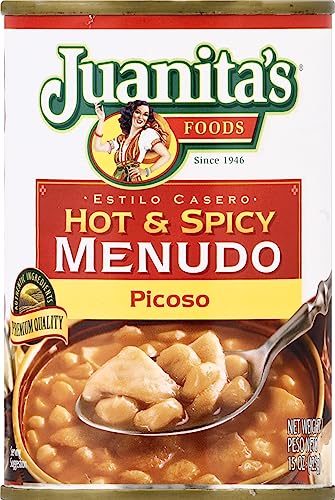 Juanitas Menudo Hot And Spicy, 15 oz