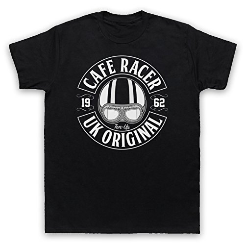 T-Shirt Cafe Racer UK Original pour Vos Balades en Moto