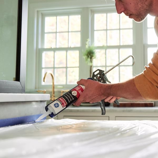 Miniatura 7 de GE Sealants & Adhesives M90006 Supreme - Sellador de silicona para cocina y baño, 10.1 onzas, transparente