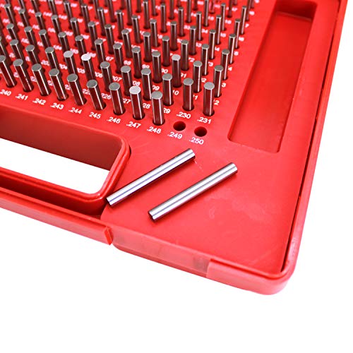 Hfs PGAGE-M1-190PCS R) M1 Plus Steel Pin Gage Set thumb #1