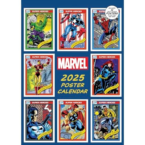 Calendario 30x42 marvel 2026 pyramid