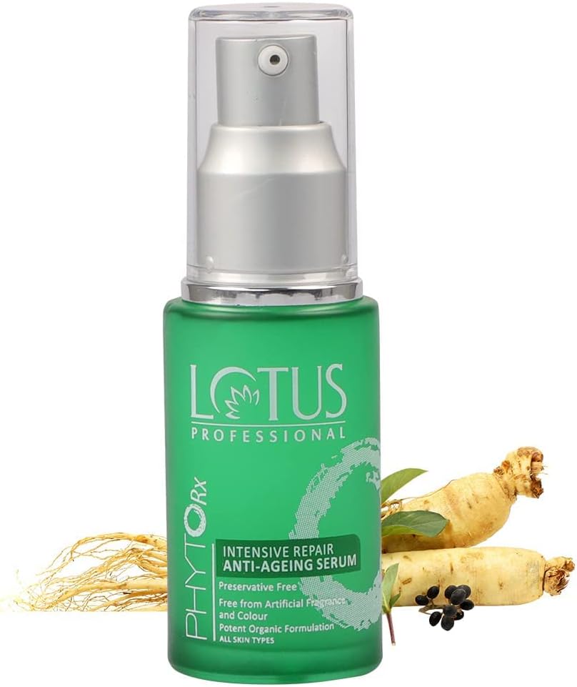 Lotus Herbals Color Cosmetics Lotus Professional PhytoRx Intensive Repair Anti-Aging Serum30ml