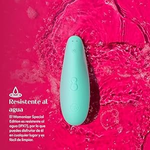 Womanizer Special Edition Succionador de clítoris Femenino | Estimulador Vibrador Mujer con 8 niveles de intensidad | Juguetes eróticos para pareja sexuales | Mint